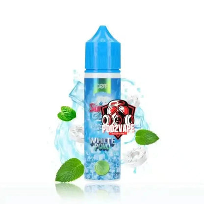 Super cool freebase white polo