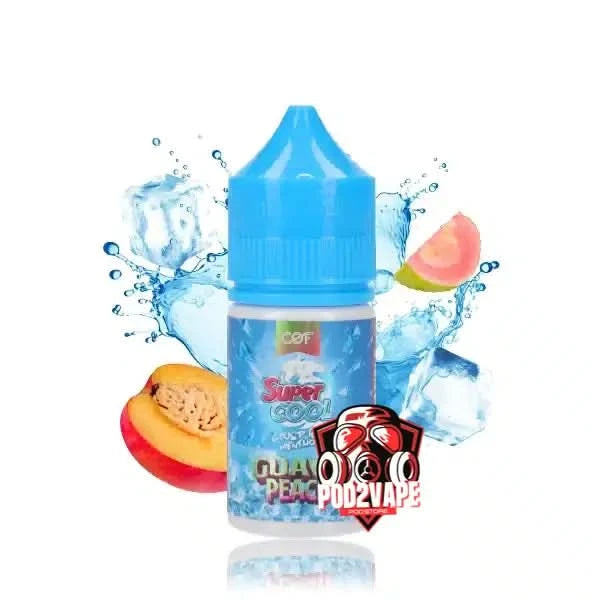 Super cool salt nic guava peach