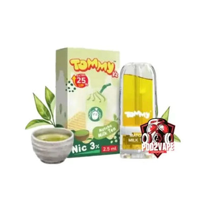 หัว tommy v2 matcha milk tea