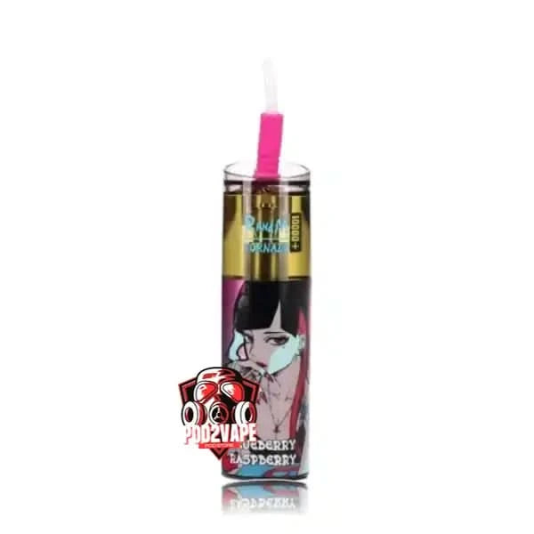 Randm tornado 10000 puffs blueberry raspberry