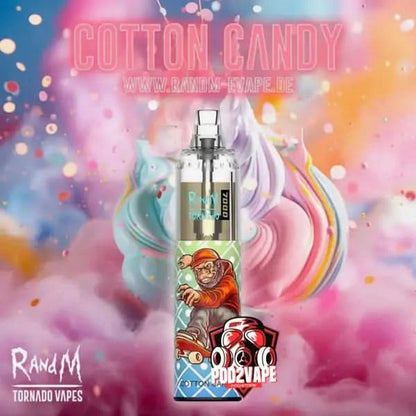 Randm tornado 7000 puffs cotton candy