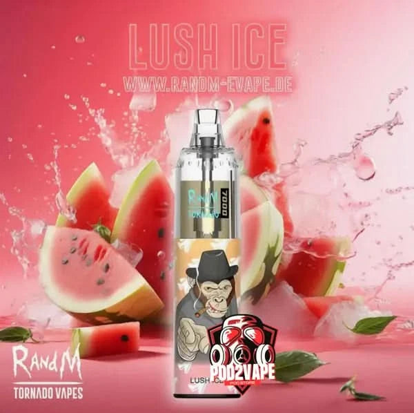 Randm tornado 7000 puffs lush ice