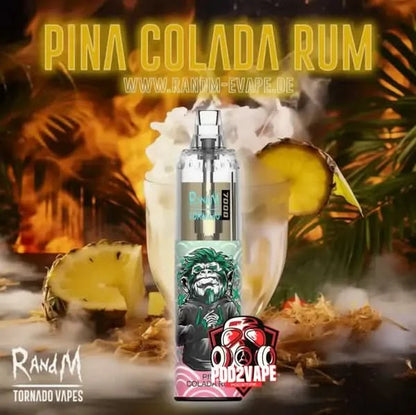 Randm tornado 7000 puffs pina colada rum
