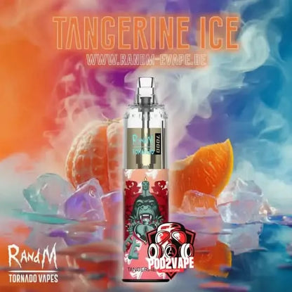 Randm tornado 7000 puffs tangerine ice