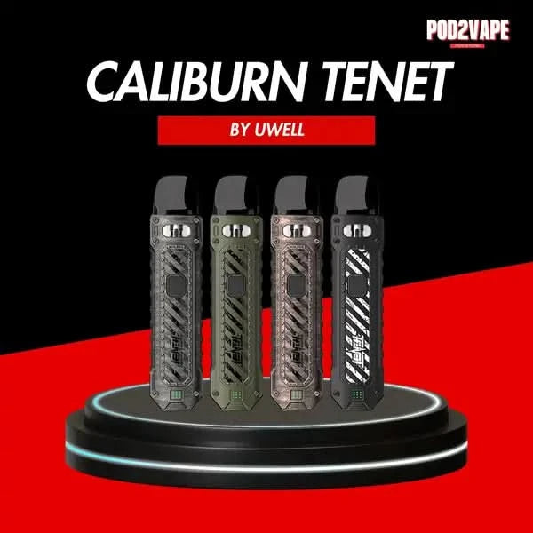 Uwell caliburn tenet kit พอตบุหรี่ไฟฟ้า ทรงยาว ประสิทธิภาพสูง