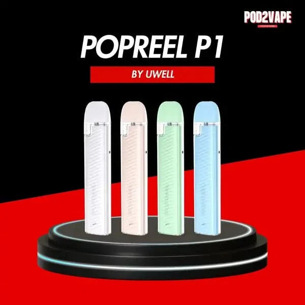 Uwell popreel p1 kit พอตไฟฟ้าสไตล์หวาน ให้ฟีลสูบแบบ Mtl