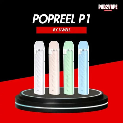 Uwell popreel p1 kit พอตไฟฟ้าสไตล์หวาน ให้ฟีลสูบแบบ Mtl
