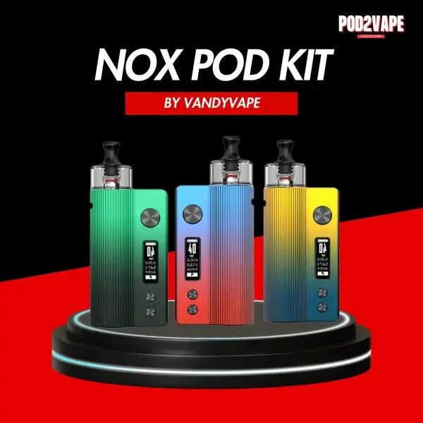 Vandy Vape Nox Pod Kit พอตไฟฟ้า ปรับฟีลสูบได้ตามต้องการ