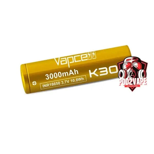 ถ่านทอง Vapcell k30