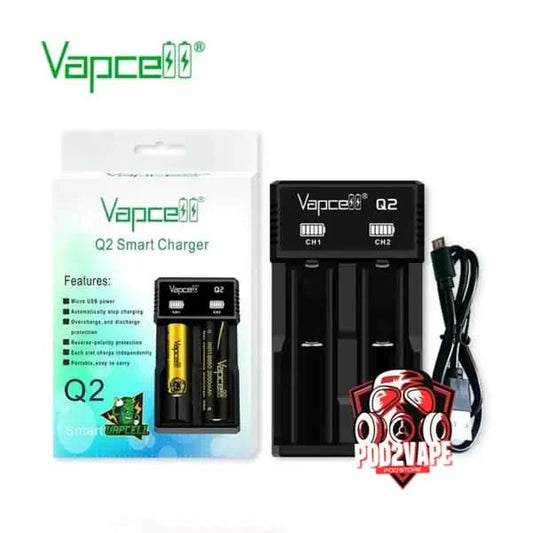 รางชาร์จถ่าน Vapcell Q2
