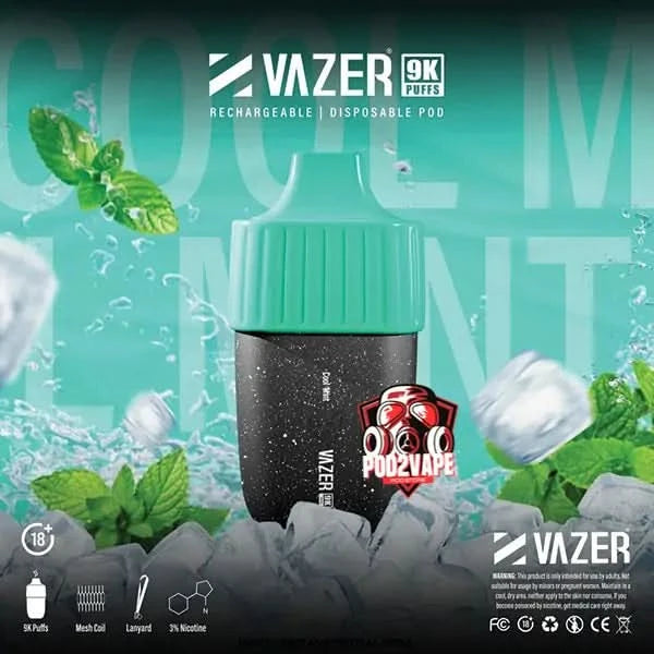 Vazer 9000 puffs cool mint