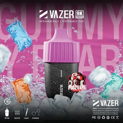 Vazer 9000 puffs gummy bear