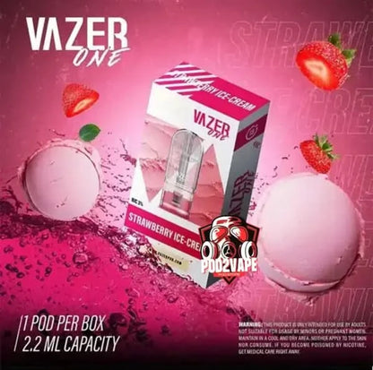หัว vazer one strawberry ice cream