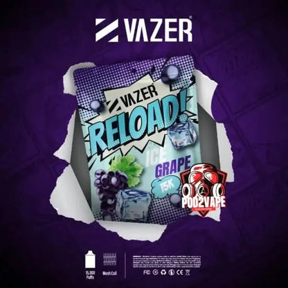 หัว Vazer reload 15k ice grape