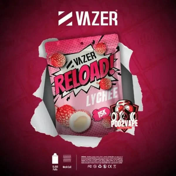หัว Vazer reload 15k lychee