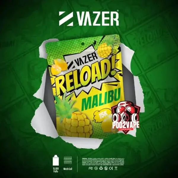 หัว Vazer reload 15k malibu