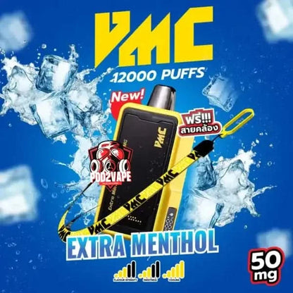 Vmc 12000 puffs extra menthol nic50