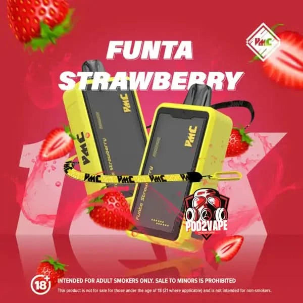 Vmc 12000 puffs funta strawberry