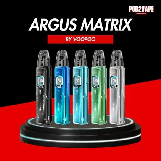 พอต voopoo argus matrix kit ฟีล mtl รีดกลิ่นได้ชัดมาก ใช้กับหัวรีฟีล argus top fill