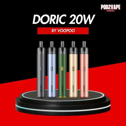 Voopoo doric 20w kit พอตไฟฟ้าแบบทรงยาว รีดกลิ่นชัดมาก