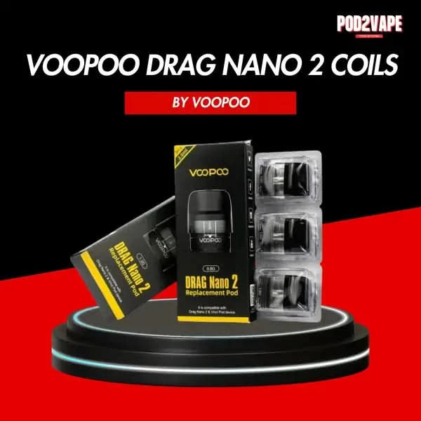Voopoo drag nano 2 coils คอยล์บุหรี่ไฟฟ้า สำหรับน้ำยาซอลนิค นุ่ม ใช้งานง่าย