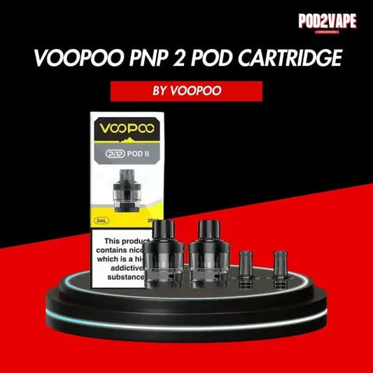 หัวแท้งค์บุหรี่ไฟฟ้า voopoo pnp 2 pod cartridge กล่องมี 2 ชิ้น