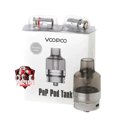 ชุดหัว Voopoo pnp pod tank มาพร้อมคอยล์ 2 ชิ้น พร้อมใช้งานได้ทันที