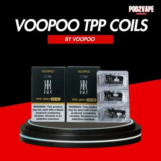 คอยล์ Voopoo tpp coils กล่อง 3 ชิ้น มีหลากหลายแบบให้เลือกใช้งาน ของแท้ แน่นอน