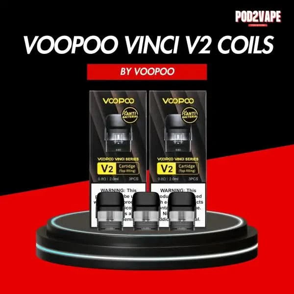 คอยล์ Voopoo vinci v2 มี 3 ชิ้นในกล่อง มาพร้อมค่าโอมห์ 0.8 กับ 1.2 ให้เลือกใช้งาน