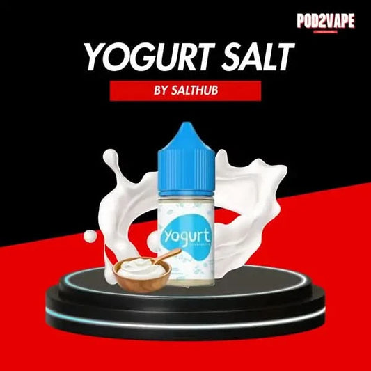 น้ำยา Yogurt salt nic 30ml จากแบรนด์อันดับ 1 อย่าง salthub